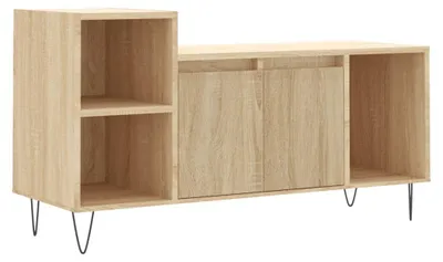 Obrázek produktu pro vidaXL TV skříňka Sonoma dub 100x35x55 cm odvozený výrobek ze dřeva