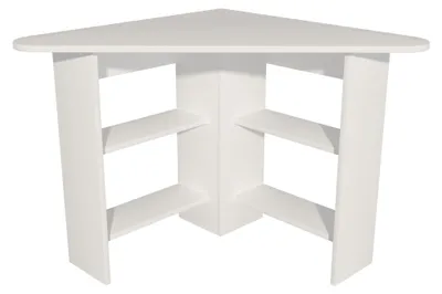 Produktbild von Mamette – Eckschreibtisch, 80x80x74h cm Weiß