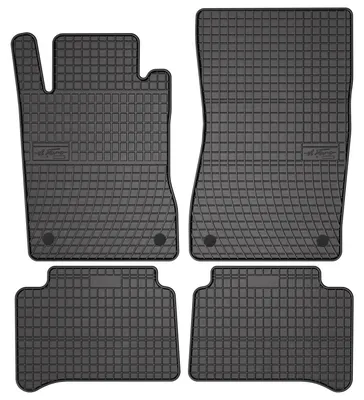 Zdjęcie produktu dla Dywaniki gumowe do Mercedes E W211 2002-2009 (sedan/kombi) – 4 szt., czarne, dopasowane – Wielganizator SolidPRO