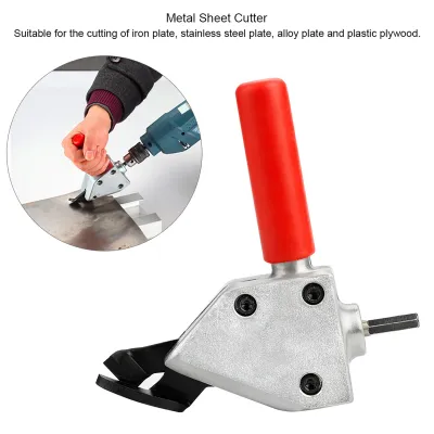 Obrázok produktu pre Nibbler na kov, fréza na plech, fréza na plech, nástroj na rezanie plechu, nástavec na vŕtanie kovov