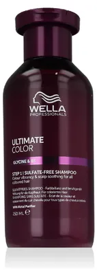 Zdjęcie produktu dla Wella Ultimate Color Szampon bez siarczanów 250 ml do włosów farbowanych Krok 1