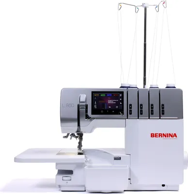 Produktbild von Bernina Overlockmaschine L 860 mit One-Step Lufteinfädler und 9mm Stichbreite