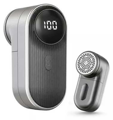 Produktbild von Wiederaufladbarer Stoffrasierer, tragbar, 800mAh, Anti-Pilling – Fusselrasierer & Flusenentferner für Kleidung, Sofa & Decken