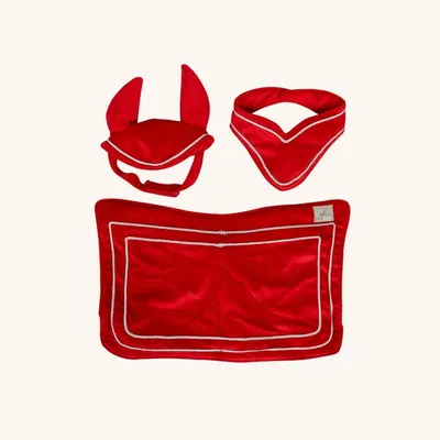 Image de Set de concours rouge pour hobby horse