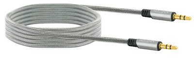 Produktbild von AINSTEIN HIFI AUX Audio Klinkenkabel, vergoldetete Stecker »mit Knickschutz«
