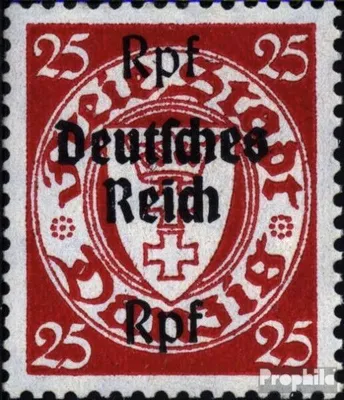 Produktbild von Briefmarken Deutsches Reich 1939 Mi 724 gestempelt Freimarken Danzigs mit Aufdruck