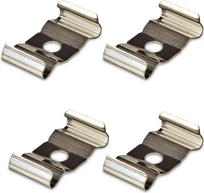 Produktbild von 4 x Montageklammern für LED Profil-42 Klammer Befestigung Befestigungsmaterial Aluprofil Profilleiste Aufbauprofil von SOTECH