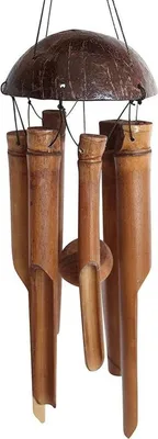 Obrázok produktu pre Drevený zvonkohra – záhradná dekorácia – 71 cm