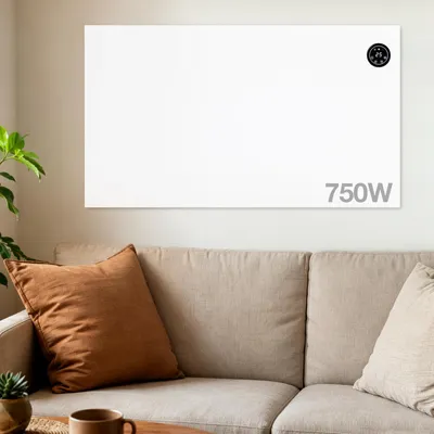 Produktbild von Eikuavons Hybrid Infrarotheizung 750 W mit WLAN, App, Touch und Fernbedienung