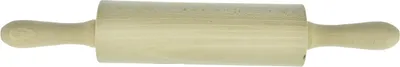 Produktbild von Nudelholz mit Metallachse Teigausroller Teigroller Buche 39 cm