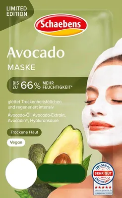Produktbild von Schaebens Sonderedition Avocado Maske 2 x 5ml