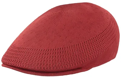 Kangol leichte luftige Flatcap Tropic Ventair 507 in rot