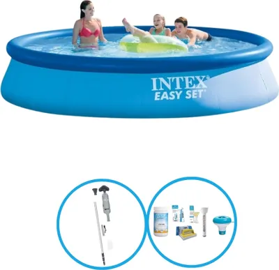 Produktbild von Intex Pool Easy Set 396x84 cm - Schwimmbad-Set