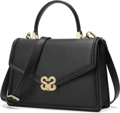 Immagine prodotto di Borsetta da donna in pelle a tracolla crossbody bag nera