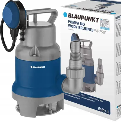 Obrázek produktu pro Ponorné čerpadlo Blaupunkt WP7501, 750W, na odpadní vodu, max. 11000 l/h