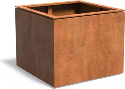 Produktbild von Adezz Domus aus Corten-Stahl Pflanzgefäß Wetterfest Pflanzkübel Blumentopf
