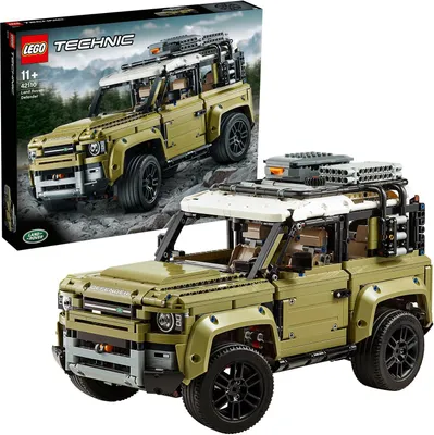 Produktbild von LEGO 42110 Technic Land Rover Defender, Modellauto, 4x4 Geländewagen für Kinder ab 11 Jahre und Erwachsene, Sammlerstück