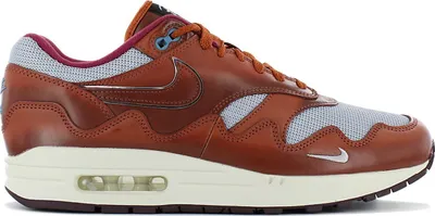 Produktbild von Nike x Patta - Air Max 1 - The Next Wave Dark Russett - Herren Sneakers Schuhe DO9549-200 , Größe: EU 43 US 9.5