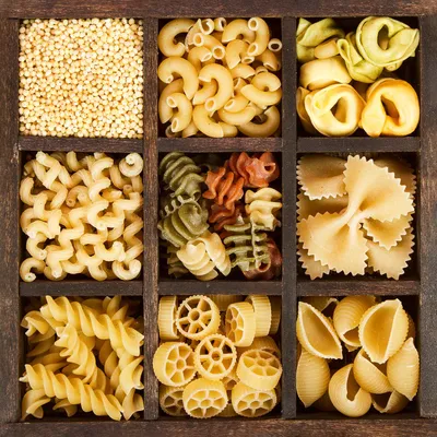 Zdjęcie produktu dla Obraz na szkle GLASSPIK PASTA BOX 30x30