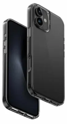 Productafbeelding van Uniq Air Fender telefoonhoesje voor iPhone 16 Plus - Grijs