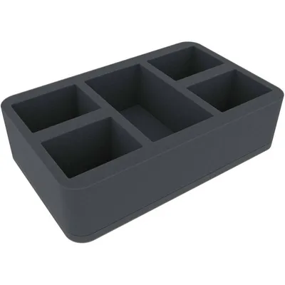 Produktbild von Schaumstoffeinlage für Infinity The Game – 5 Miniaturen, 55 mm Base
