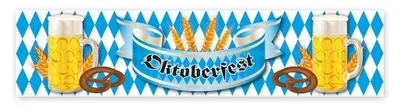 Produktbild von Strassenbanner Bier Fest Bayern Deko Banner Dekoration Oktober