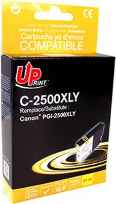 Immagine prodotto di Inchiostro compatibile UPrint con PGI 2500XL, C-2500XLY, giallo, 1600s, 21ml