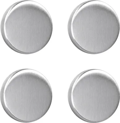 Produktbild von Magnete rund 3,cm, 4er Set, Inox