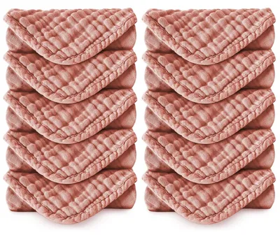 Produktbild von Omgoods – Set mit 10 Mulltüchern für Babys, 30 x 30 cm