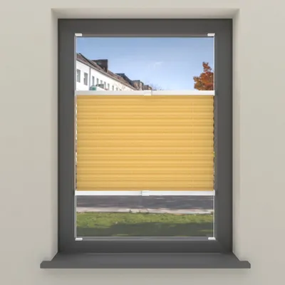 Produktbild von Cocoon Home Verspanntes Plissee 100x130 - Lichtdurchlässig - Orange