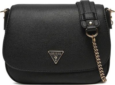 Produktbild von Guess Fedora Schultertasche in Schwarz für Damen – 9 x 7 x 2-1/4 IN / Black