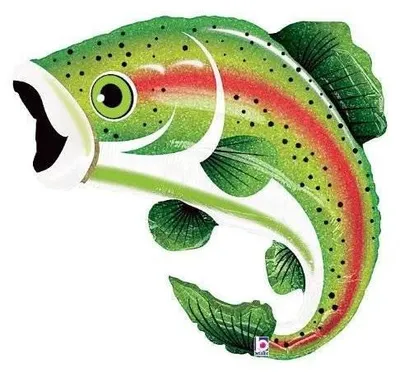 Image de Ballon gonflable poisson 74cm