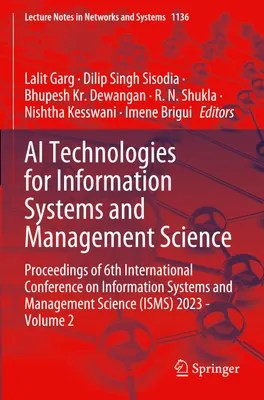 Produktbild von AI Technologies for Information Systems and Management Science