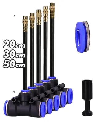 Immagine prodotto di Ugello antinebbia, modalità di spruzzo regolabili, connessione sicura, diametro 20 cm, per tubi da 14 mm