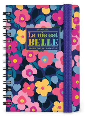 Zdjęcie produktu dla Legami – tygodniowy kalendarz, format kieszonkowy, rok 2027, 12 miesięcy, wymiary 5 x 13 cm