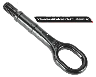 Imagen del producto de Gancho de remolque, acero duradero, compatible con varios modelos, 1 unidad