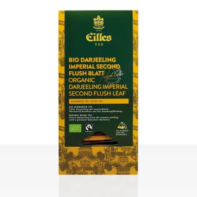 Produktbild von EILLES World Luxury Selection Darjeeling Imperial Second Flush Blatt 5 x 20 Beutel, einzeln kuvertierter Tee