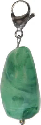 Image de Kentucky Horsewear : porte-clés Lucky Charm Stone, pendentif, couleur kaki, taille L