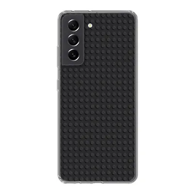 Produktbild von MuchoWow® Handyhülle Schutzhülle Hülle für Samsung Galaxy S21 FE Bild - Schwarz Silikon Softcase Handy Hülle - Mobiltelefonhülle