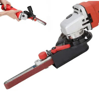 Bandschleifadapter M14 für Winkelschleifer, 15 mm Bandbreite