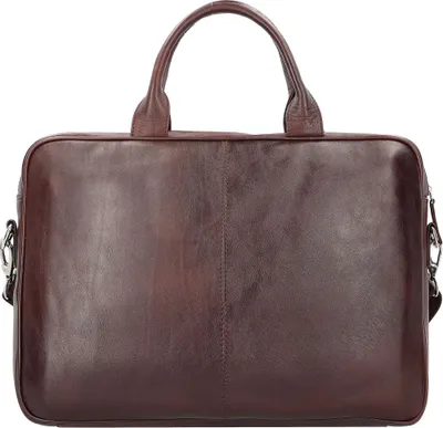Produktbild von Dermata Aktentasche Leder 39 cm Laptopfach