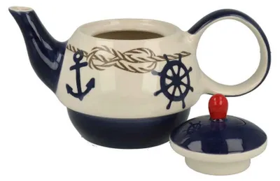 Produktbild von Tea for one Set "Silje" Keramik, 4-teilig Kanne: 0,4 l, Tasse: 0,2 l