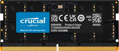 Immagine prodotto di RAM DDR5 Crucial da 48 GB a 5600 MHz - CT48G56C46S5