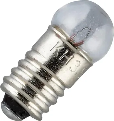 Produktbild von Ersatz-Glühbirne, E 5,5 Schraubbirne 3,5 V, 10er Pack