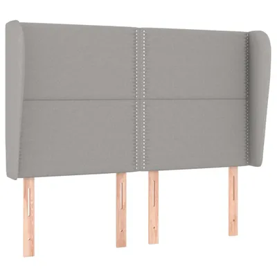 Produktbild von VidaXL 3117814, Hellgrau, Polyester, Holz, 1470 mm, 118 cm, 128 cm, 230 mm