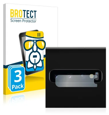 Produktbild von 3x BROTECT Schutzglas für Samsung Galaxy S10 (NUR Kameraschutz) Schutzfolie Panzer Folie Glas Display Schutz klar