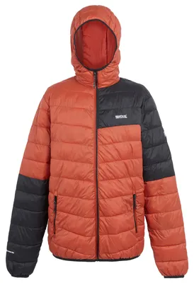 Produktbild von Regatta - "Hillpack III" Steppjacke mit Kapuze für Herren - Aktiv RG12036 (XXL) (Ockerbraun/Schwarz)