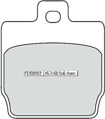 Produktbild von FERODO FDB2062EF Bremsbeläge Satz für YAMAHA MOTORCYCLES AEROX