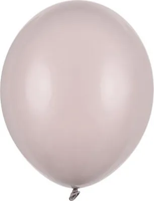 Image de 100 ballons Partystar gris clair 27 cm