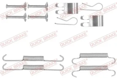 Produktbild von Zubehörsatz Feststellbremsbacken QUICK BRAKE hinten für LAND ROVER Freelander 2 SUV (L359) Freelander SUV (L314) Freelander 2 Kastenwagen (L359)